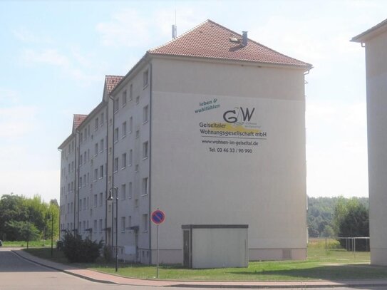 Schöne 3-Raumwohnung mit Balkon im Geiseltal