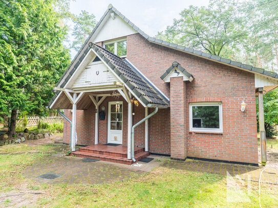 Kleines Wochenendhaus in Waldlage in Bardowick