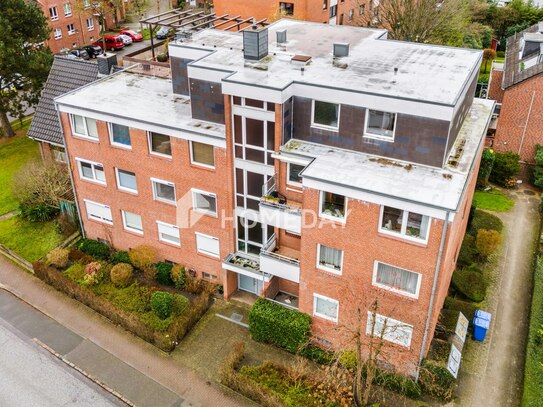 Penthouse mit großzügiger Dachterrasse und viel Privatsphäre | Elbe in Sichtweite