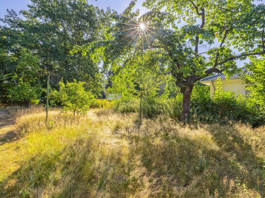 Bauträgerfrei! Ca. 1.200 m² großes Grundstück in ruhiger zweiter Reihe im beliebten Stahnsdorf!