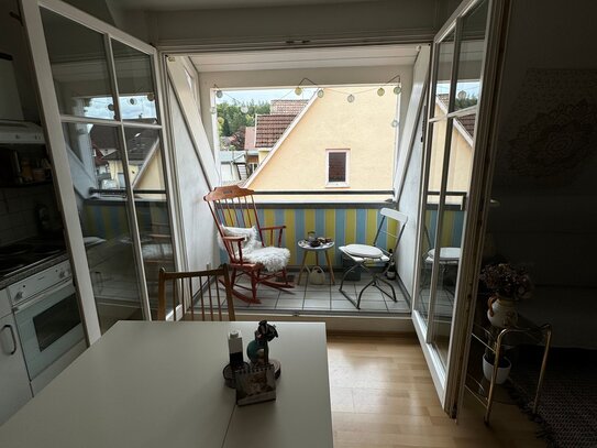 1-Zimmer Wohnung mit Balkon und Tiefgarage in bester Lage