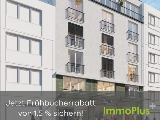 Platz für einen, Platz für Zwei! Neubauwohnung mit Balkon