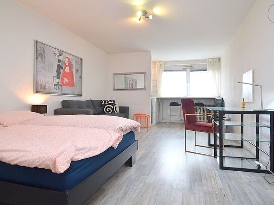 Modern möbliertes 1-Zimmer-Apartment mit W-LAN nahe der Nürnberger Innenstadt