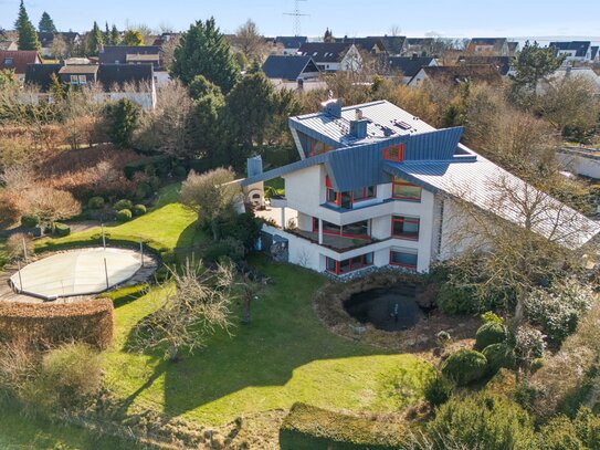 Einzigartige Architektenvilla mit Pool, Parkgarten & atemberaubendem Weitblick - pure Exklusivität!