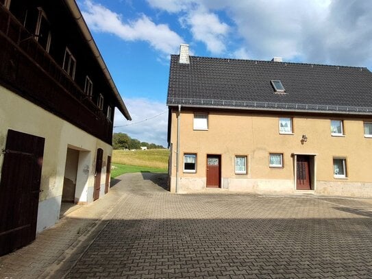 Sanierungsbed. Wohnhaus mit Stallung und Garage - 5 min bis zur Koberbachtalsperre