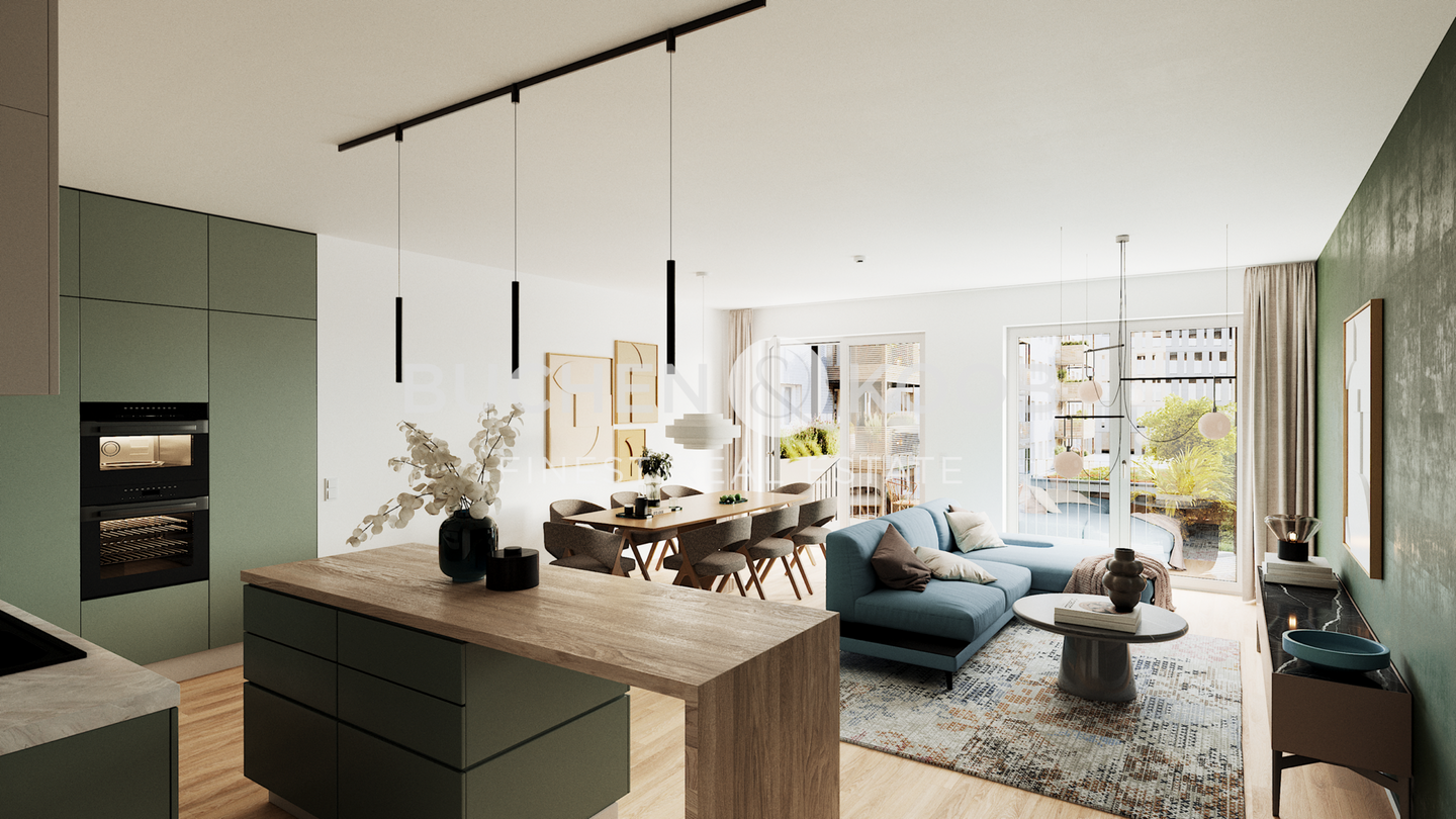 Moderne 5-Zimmer Neubauwohnung in beliebter Lage von HH-Winterhude