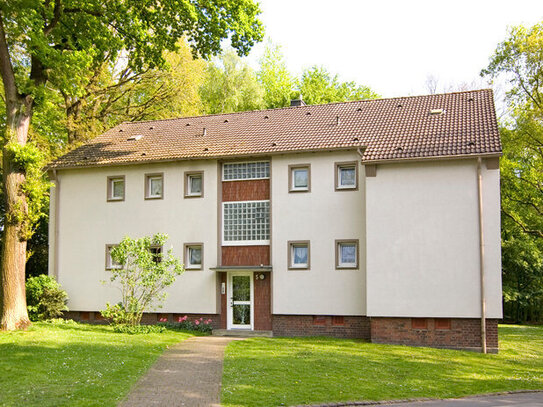 Wohnen am Waldrand mit Wannenbad und Balkon