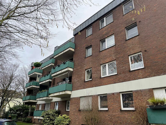 Sofort frei: gut aufgeteilte 3-Zimmer-Wohnung mit Balkon in Krefeld-Fischeln