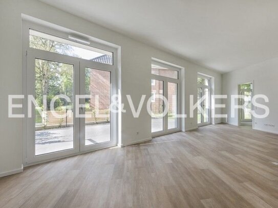 Exklusive Neubauwohnung: Stilvolle Gartenwohnung mit Terrasse und 4 Zimmern!