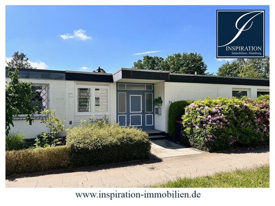 Ideal für kleine Familien, Alleinstehende oder Senioren: Bungalow mit Keller und schönem Grundstück