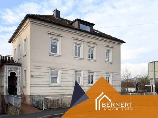Saniertes Mehrfamilienhaus in der deutschen Korbstadt