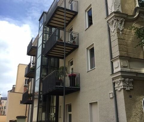 Bismarckviertel Stilvolle Wohnung / Jugendstildenkmal mit Balkon in reizvoller Lage