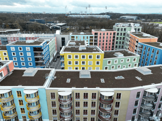 Neubau 3-ZW mit Balkon und Aufzug im Regensburger Viertel