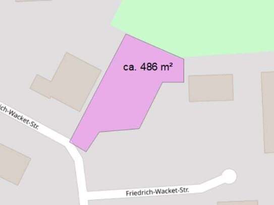 Wunderschöne Baulücke in Osnabrück-Eversburg mit 486 m²