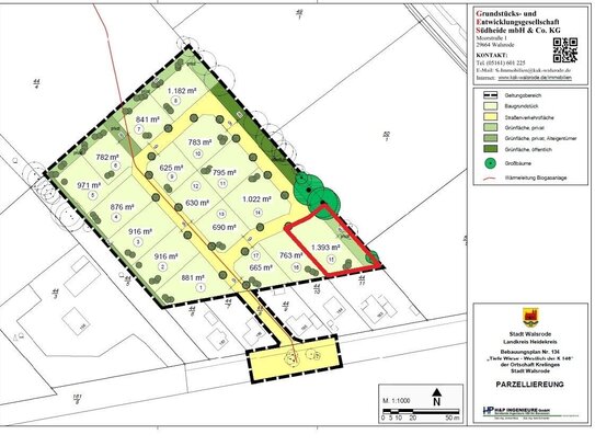 Wohnbaugrundstück Nr. 15 in Walsrode - Ortsteil Krelingen "Tiefe Wiese"