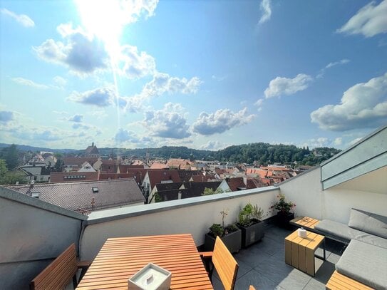 Einzigartiges neuwertiges und exkl. Penthouse im Herzen von Schwäbisch Gmünd inkl. 2 Stellplätze