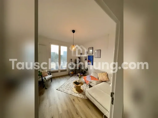 [TAUSCHWOHNUNG] Helle 50m2 mit 3 Zimmern: kernsaniert, 2 Balkone