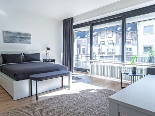 Moderne Designer-Wohnung am Medienhafen