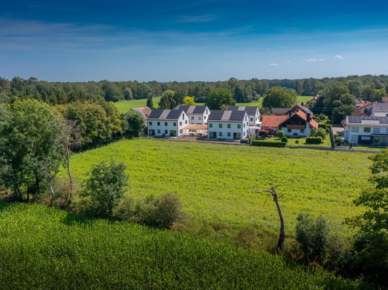 DHH vor den Toren Münchens in traumhafter Lage (KFW 40 QNG) - Kaufpreiszahlung nach Fertigstellung!