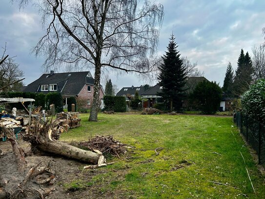 Ruhige Lage in familiärer Umgebung! Traumhaftes Grundstück in Hamburg-Sasel!