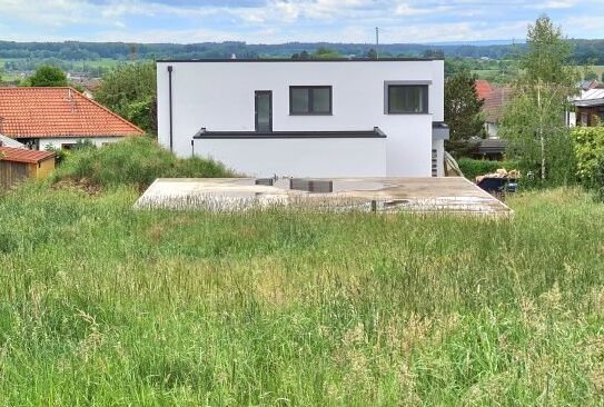 Bauplatz mit Bodenplatte in ländlicher Umgebung von Bad Saulgau