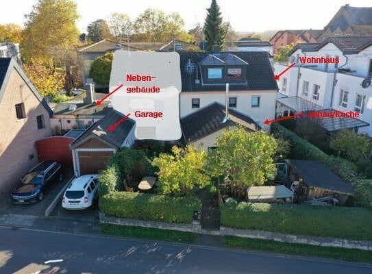 Einfamilienhaus in Niederkassel am Rhein - Viel Potenzial für Visionäre