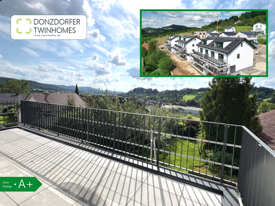 Atemberaubender Fernblick I XL-Balkon I Feldrandlage I Donzdorfer Twinhomes