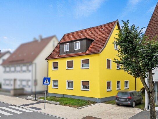 Attraktiv! Freundliche 4-Zimmer-Wohnung mit Sonnenbalkon in zentrumsnaher Wohnlage von Laupheim