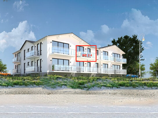 Strandwohnung - Neubau, direkter Meerblick! Fertiggestellt, Ausstattung noch wählbar!