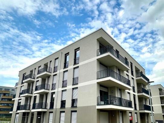 Stylisches Teilmöbliertes 2 Raum Apartment zum Erstbezug mit modernster Ausstattung, Aufzug, Balkon & Tiefgaragenstellp…