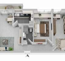 MODERN RENOVIERTE 3 ZIMMER NEUES BAD, NEUE BÖDEN AUF ERBPACHT 46 Jahre