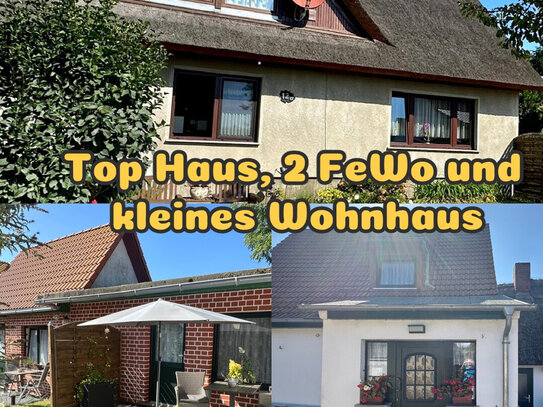 Top Gelegenheit - Wohnen in zwei Häusern + separates Vermieten von FW in Ückeritz auf Usedom