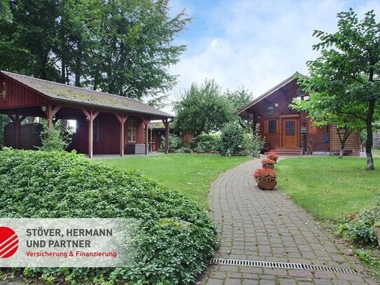 Gepflegtes 3-Zimmer-Einfamilienhaus in Holzbauweise inmitten der Natur