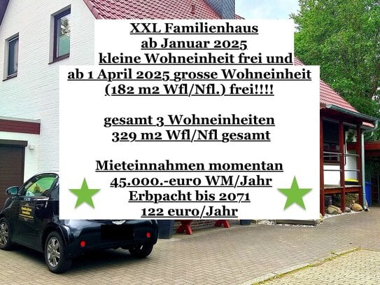 45.000.- euro WM/Jahr - Mehrfamilienhaus - perfekt!!! 328,39 m2 Wfl/Nfl - 188/100/39 m2 Gebäudenutzfläche