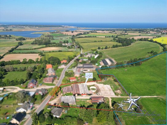 Weite Felder, frische Meeresbrise - Resthof in Ostseenähe in Blekendorf-Sechendorf