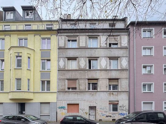 Charmante 3-Zi.-Altbauwohnung mit 2 Balkonen am Dortmunder Borsigplatz