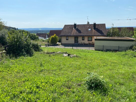 * sonniges baureifes Grundstück in leichter Hanglage sucht neuen Eigentümer *