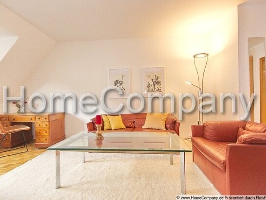 Tastefully furnished apartment in excellent residential area. Near Saarlandstraße and Hainallee.