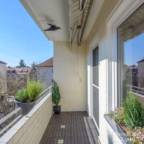 Optimal geschnittene 4-Zimmer-Wohnung in Schwabing - mit Balkon - WG geeignet