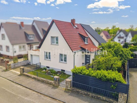 Freistehendes Einfamilienhaus mit Garage & Garten in familienfreundlicher Wohnlage von Mörfelden