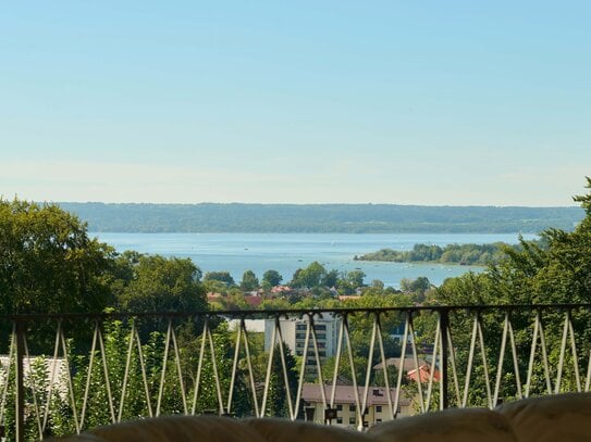 Exklusives Wohnen mit Blick auf den Ammersee und die Berge!