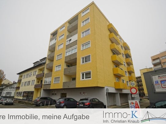 *Reserviert* - Praktischer Schnitt und praktische Lage - 3-Zimmer-Wohnung mit Loggia und direkter Anbindung an Straßburg