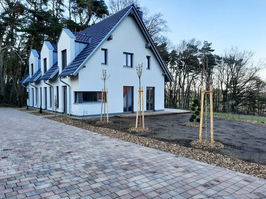 Ferienwohnung in Balm mit Blick auf den Balmer See auf der Ostseeinsel Usedom