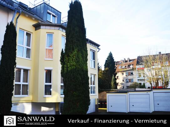 Traumhafte Maisonette-Wohnung mit Balkon, Dachterrasse und Garage