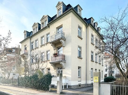 Schöne 2-Zimmer-Wohnung mit Balkon und sehr guter Anbindung im beliebten Striesen