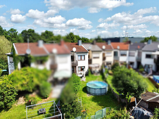 Familien willkommen! Gemütliches Reihenmittelhaus am Neckar sucht neue Eigentümer!