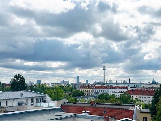 Panoramapenthouse in Mitte mit Aufdachterrasse