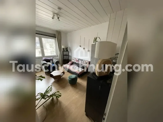 [TAUSCHWOHNUNG] 2 Zimmer Wohnung in Düsseldorf-Oberbilk Nähe Volksgarten