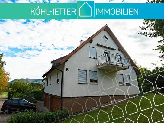 Großzügiges Wohnen auf zwei Ebenen! Ruhig gelegene 3,5-Zi.-Maisonette-Whg. mit Garage in Bisingen!