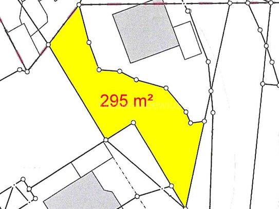 295 m² großes Baugrundstück - bestens geeignet für TinyHouse